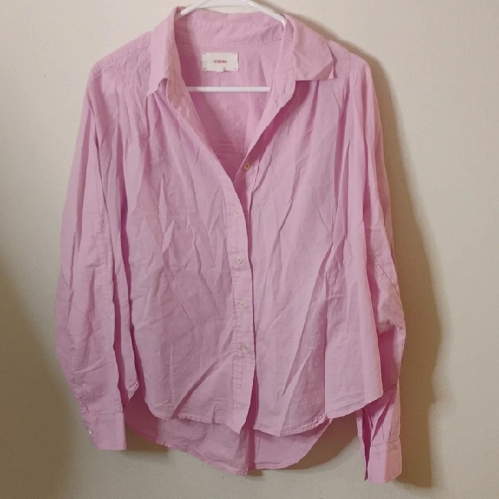 XiRENA Light Pink Button Down Shirt - Picture 1 of 3